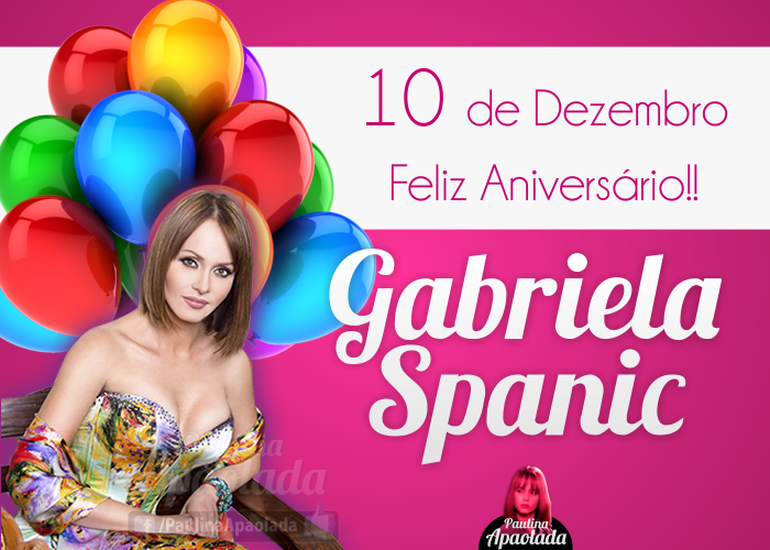 Gaby Spanic, feliz aniversário